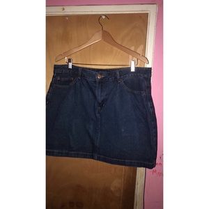 Jean skirt